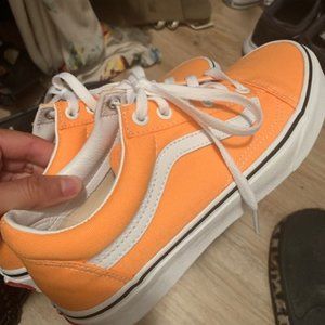 Van's Womens Neon Old Skool Size 7